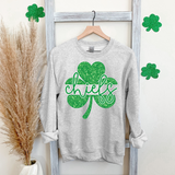 Chiefs Glitter Shamrock Names Digital Download