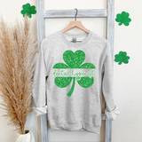 Dental Hygienist Glitter Shamrock Names Digital Download