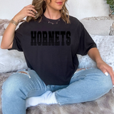 Hornets Black Varsity Line Team Digital Download