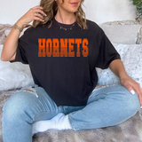 Hornets Orange Varsity Line Team Digital Download