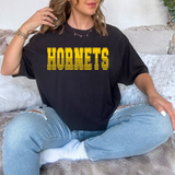 Hornets Yellow Varsity Line Team Digital Download