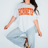 Hornets Orange Varsity Distressed Teams Digital Download