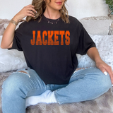 Jackets Orange Varsity Line Team Digital Download