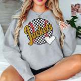 Jackets Checker Baseball Heart Digital Download