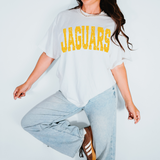 Jaguars Gold Varsity Distressed Teams Digital Download