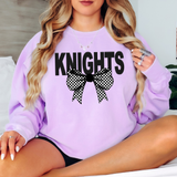 Knights Coquette Checker Bow Digital Download