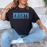 Knights Columbia Blue Varsity Line Team Digital Download