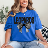 Leopards Coquette Checker Bow Digital Download