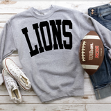 Lions Solid Arch Name Digital Download