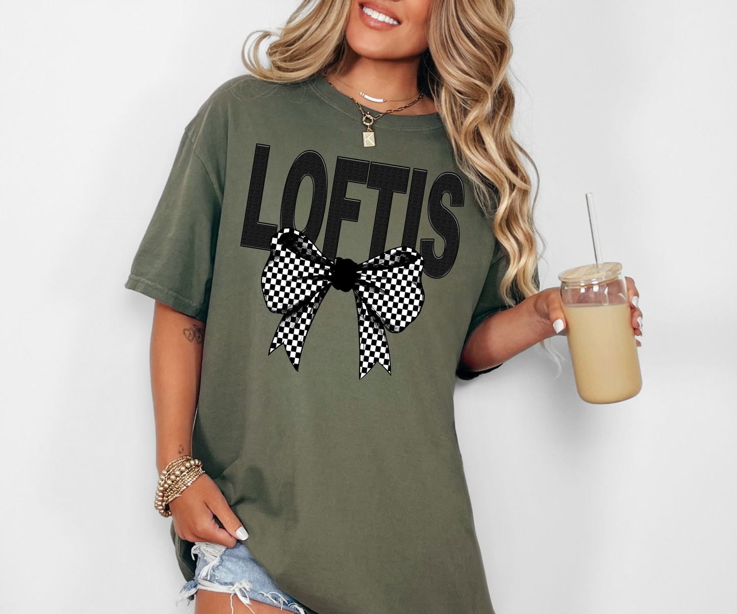 Loftis Coquette Checker Bow Digital Download