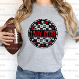 Lady Reds Checker Star Circle Digital Download