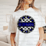 Leopards Checker Star Circle Digital Download