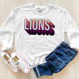 Lions Layered Stack Digital Download