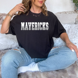 Mavericks White Varsity Line Team Digital Download