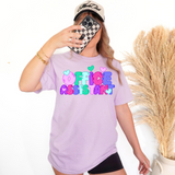 Office Assistant Preppy Bubble Neon Digital Download