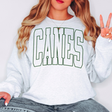 Canes Outline Arch Digital Download