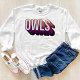 Owls Layered Stack Digital Download