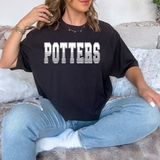 Potters White Varsity Line Team Digital Download