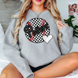 Potters Checker Baseball Heart Digital Download
