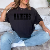 Raiders Black Varsity Line Team Digital Download