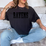 Ravens Black Varsity Line Team Digital Download