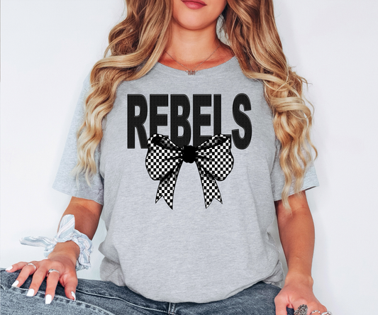 Rebels Coquette Checker Bow Digital Download