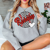 Redskins Checker Baseball Heart Digital Download