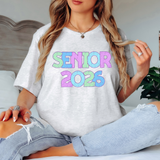 Senior 2026 Bookworm Back to School Pastel Colors Digital Download
