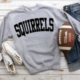 Squirrels Solid Arch Name Digital Download