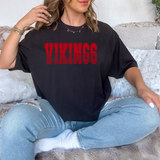 Vikings Red Varsity Line Team Digital Download