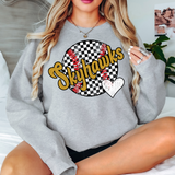 Skyhawks Checker Baseball Heart Digital Download