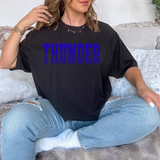 Thunder Royal Blue Varsity Line Team Digital Download