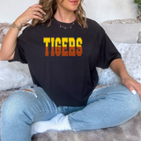 Tigers Orange/Yellow Varsity Line Team Digital Download
