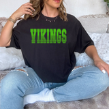 Vikings Kelly Green Varsity Line Team Digital Download