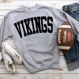 Vikings Solid Arch Name Digital Download