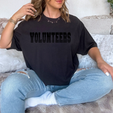 Volunteers Black Varsity Line Team Digital Download