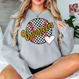 Volunteers Checker Baseball Heart Digital Download