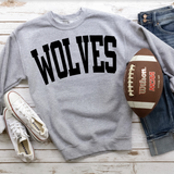 Wolves Solid Arch Name Digital Download