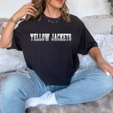 Yellow Jackets White Varsity Line Team Digital Download