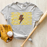 Yellow Jackets Baseball Bolt Digital Download
