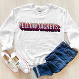 Yellow Jackets Layered Stack Digital Download