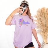 Alaska Floral State Purple Bow Digital Download