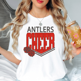Antlers Cheer Glitter Digital Download
