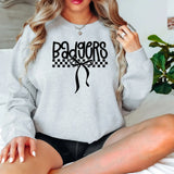 Badgers Simple Bow PNG Digital Download