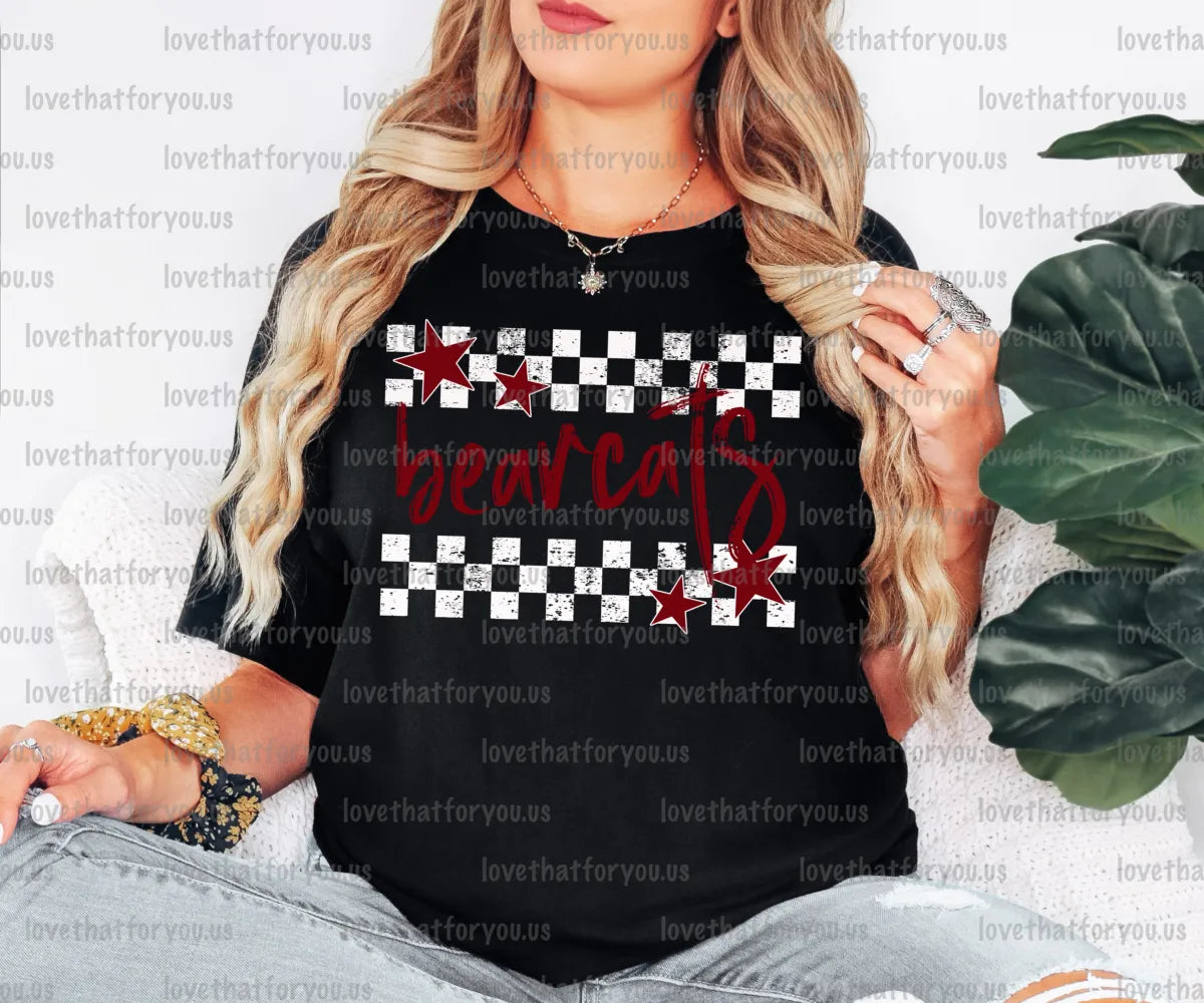 Bearcats Checker Star Digital Download