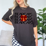 Bearcats Basketball Bow Team Repeat Black Digital Download