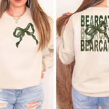 Bearcats Repeat Camo Green Bow Digital Download