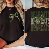 Bearcats Repeat Camo Green Bow Digital Download