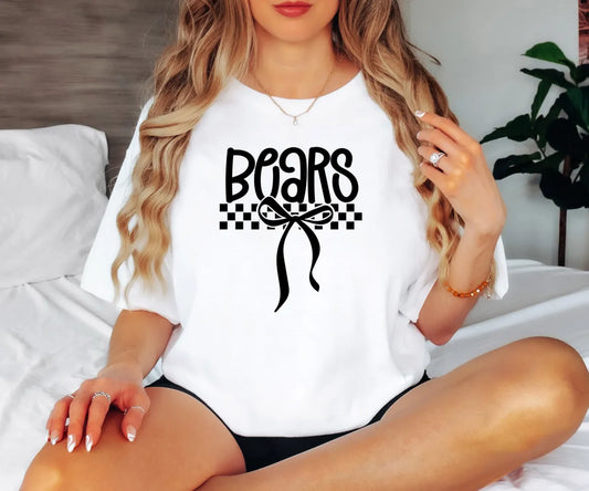 Bears Simple Bow PNG Digital Download