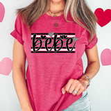 Bebe Black & White Hearts Digital Download